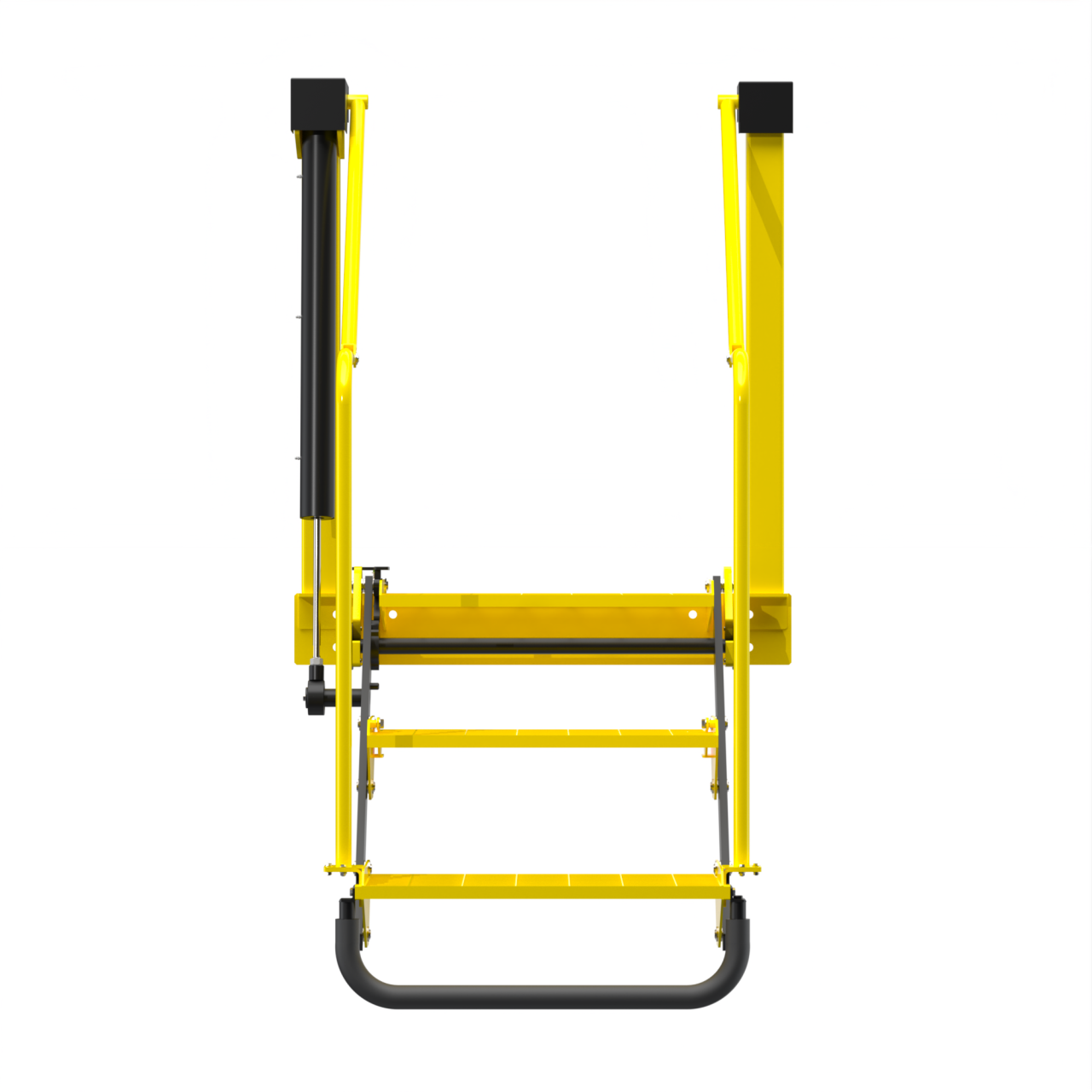 Escada pantográfica – 3 Degraus – detalhe