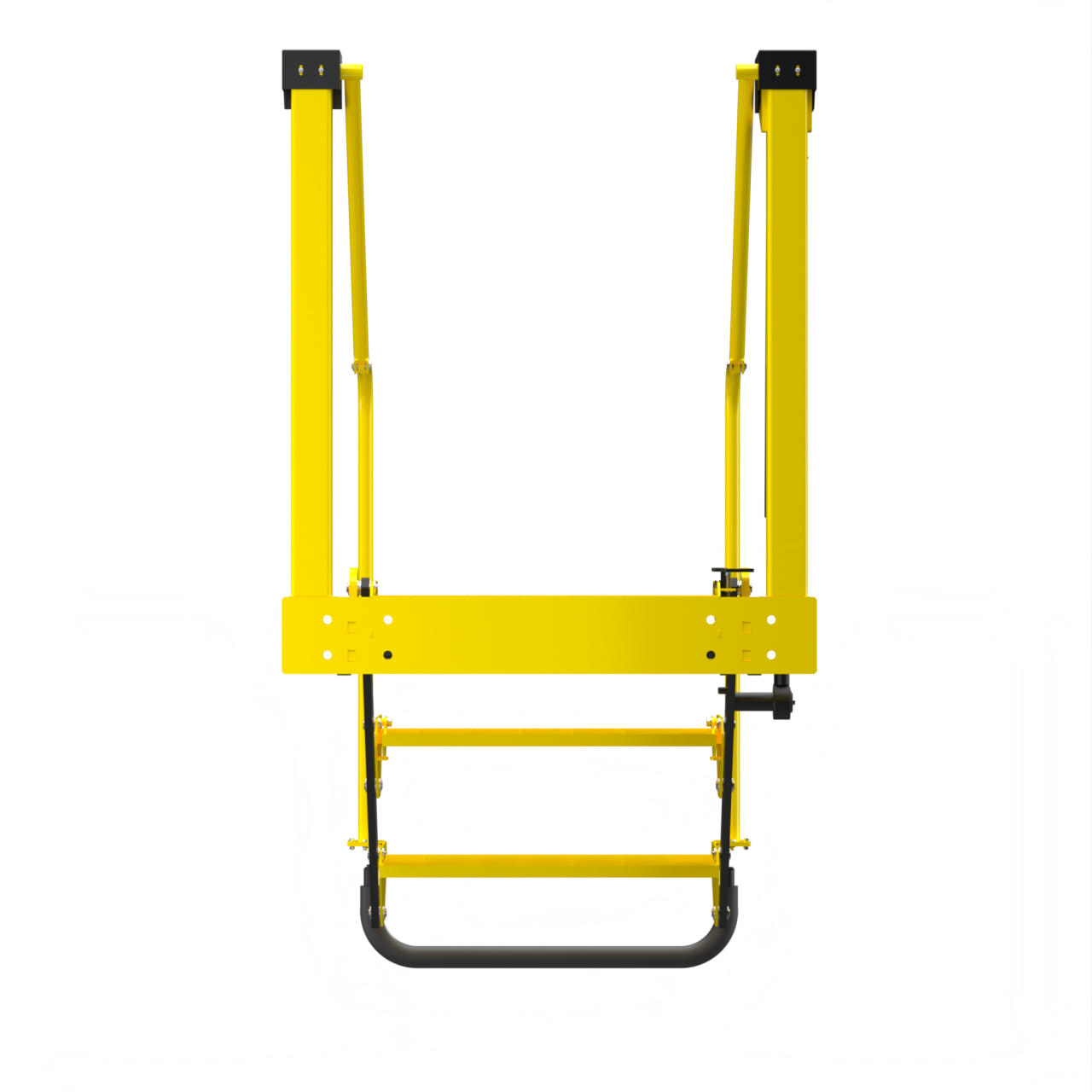 Escada pantográfica – 3 Degraus – detalhe