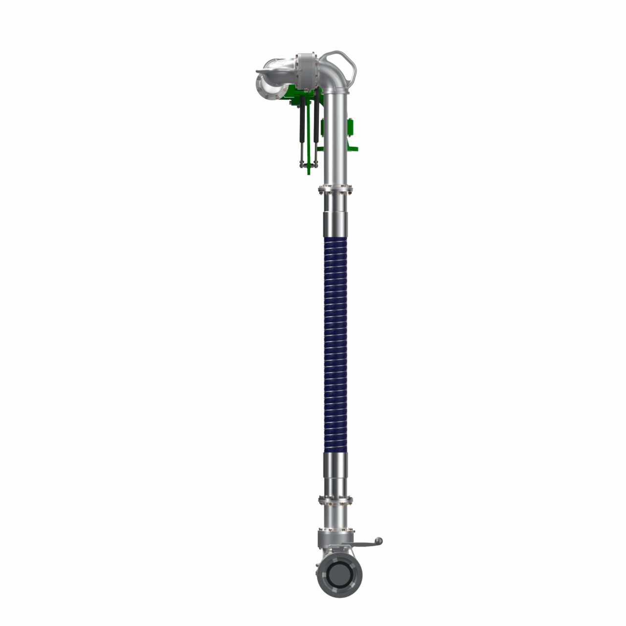 Braço de Carregamento Bottom Loading – detalhe