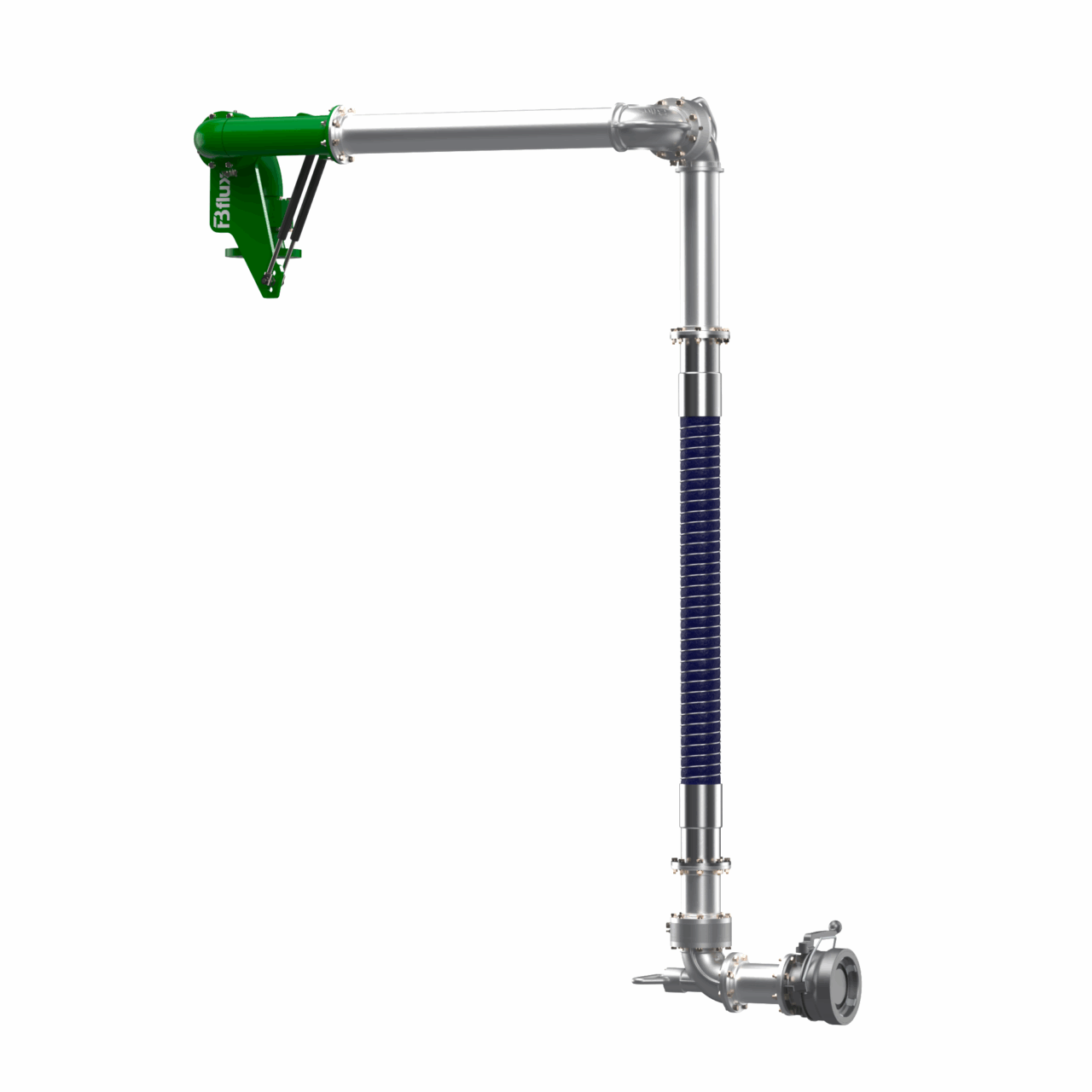 Braço de Carregamento Bottom Loading – detalhe