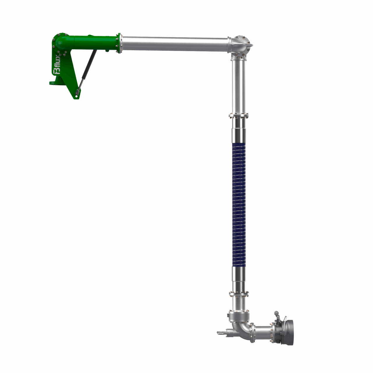 Braço de Carregamento Bottom Loading – detalhe