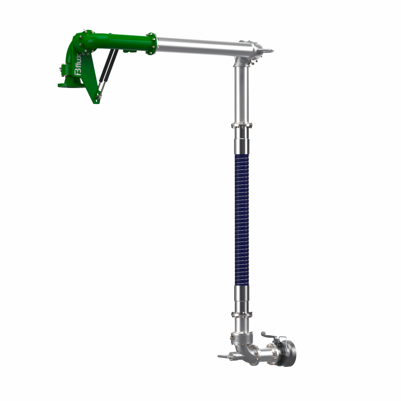 Braço de Carregamento Bottom Loading – detalhe