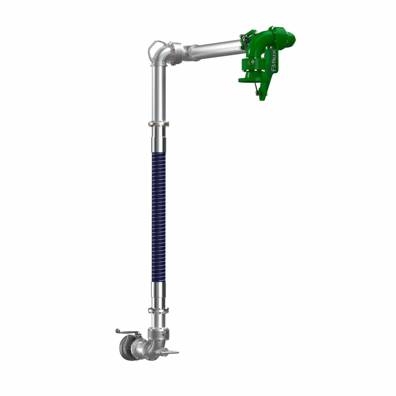 Braço de Carregamento Bottom Loading – detalhe