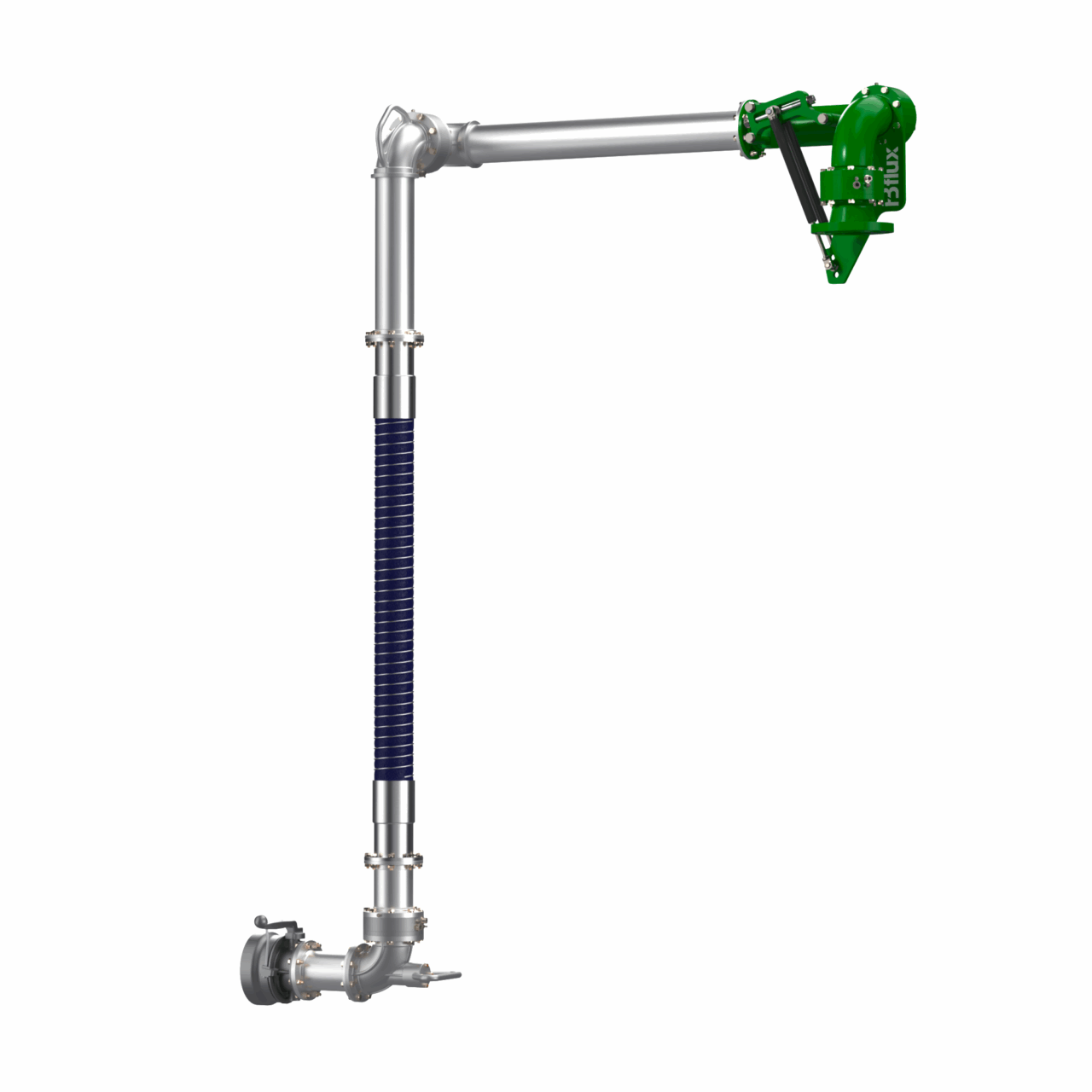 Braço de Carregamento Bottom Loading – detalhe