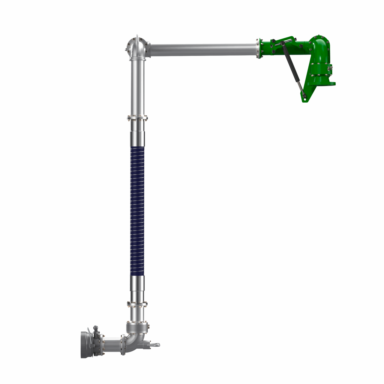 Braço de Carregamento Bottom Loading – detalhe