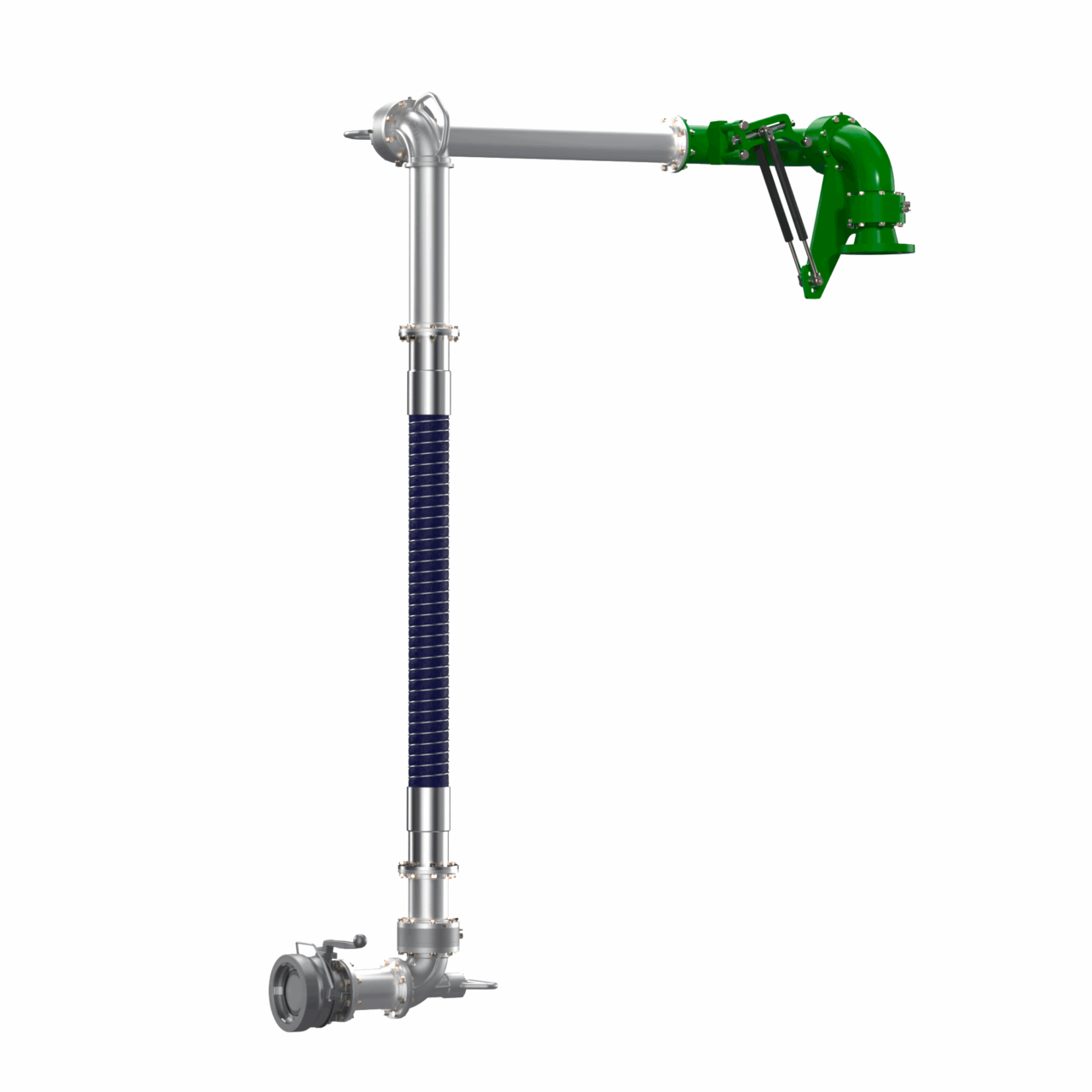 Braço de Carregamento Bottom Loading – detalhe